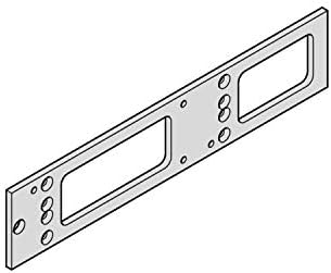 GEZE Türschliesser TS5000, RAL9016 weiss, inkl. Montageplatte und