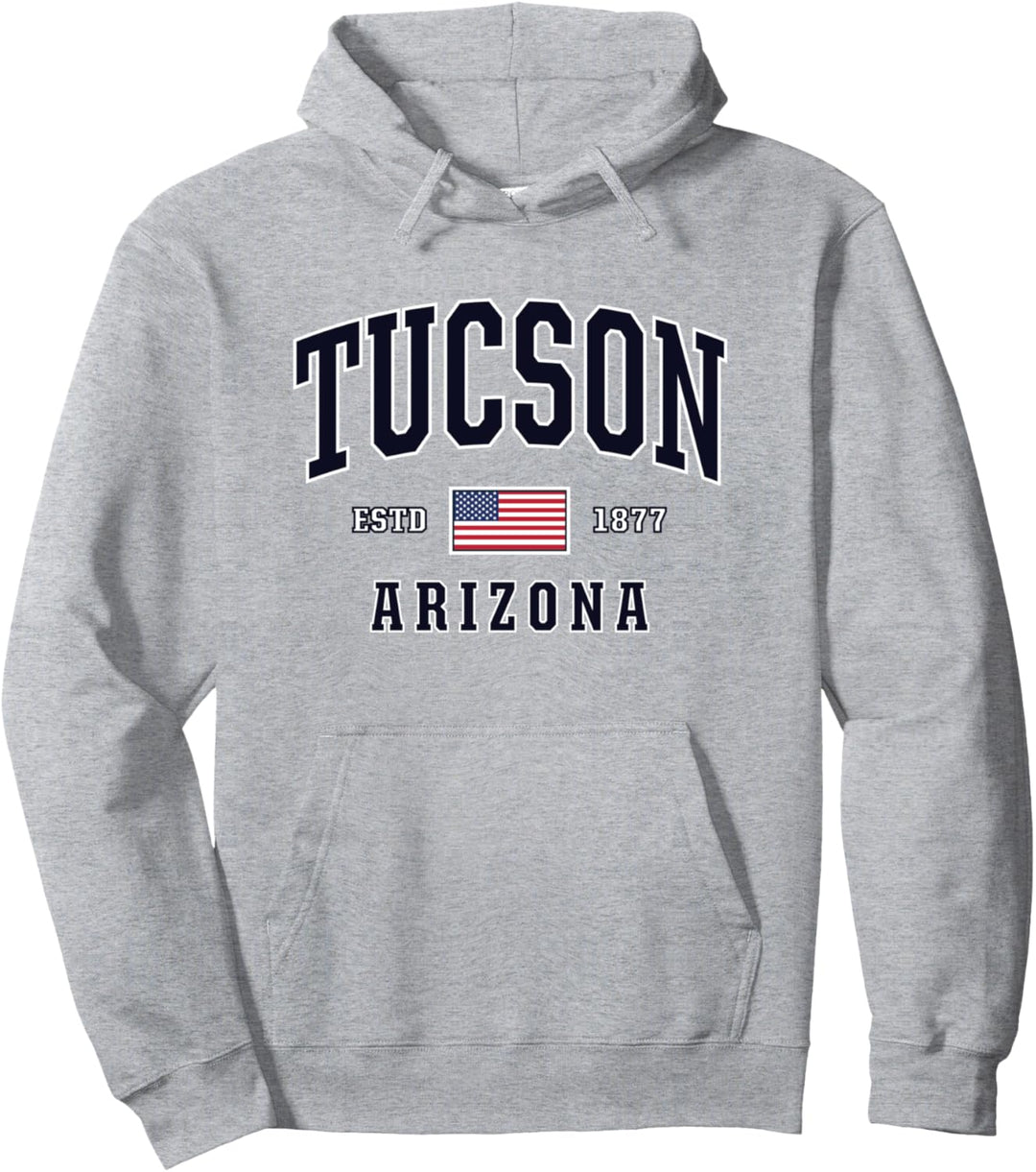 USA Flagge Stars & Stripes Tucson Arizona Pullover Hoodie