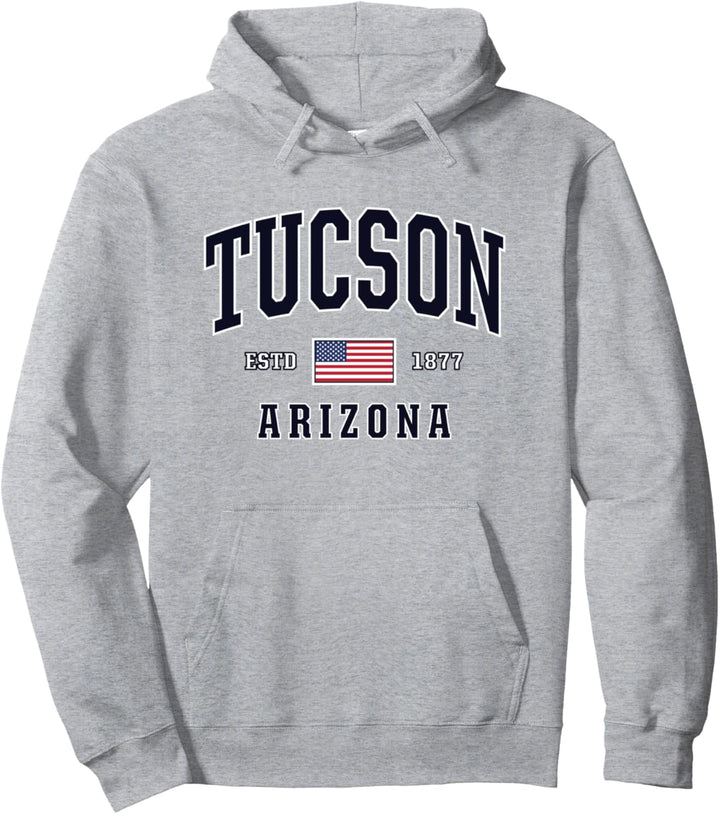 USA Flagge Stars & Stripes Tucson Arizona Pullover Hoodie