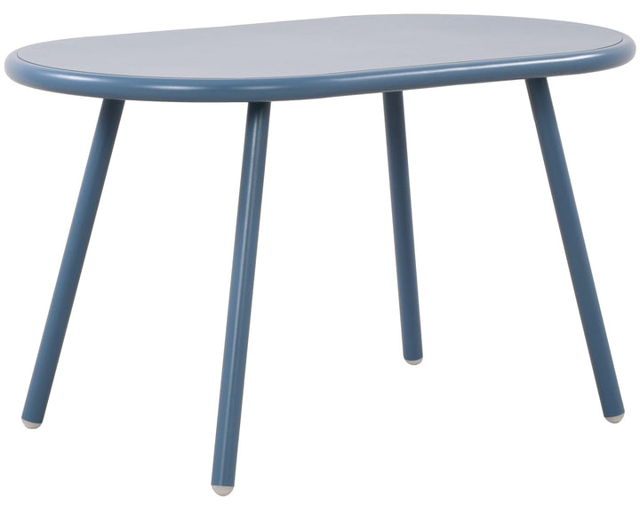 CLP Couchtisch Velva I Ovaler Loungetisch für draussen und drinnen I Gartentisch wetterfest und UV-b