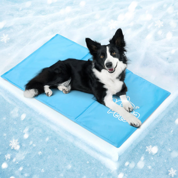 Mora Pets Kühlmatte Hund Kühldecke Hunde Katzen mit Ungiftiges Gel Hundekühlmatte Selbstkühlend Krat