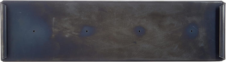 Pentole Agnelli COFE38BC40 Panform mit Deckel, Blaublech 40 x 10 cm 40x10 cm, 40x10 cm