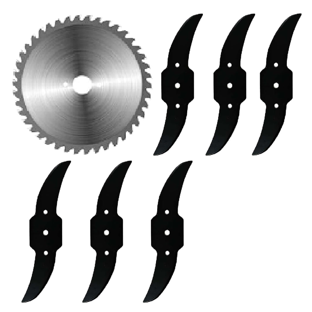 Rasentrimmer Metallmesser Zubehör passend für Modell WCST775NY-1 Metallklinge, Metallklinge