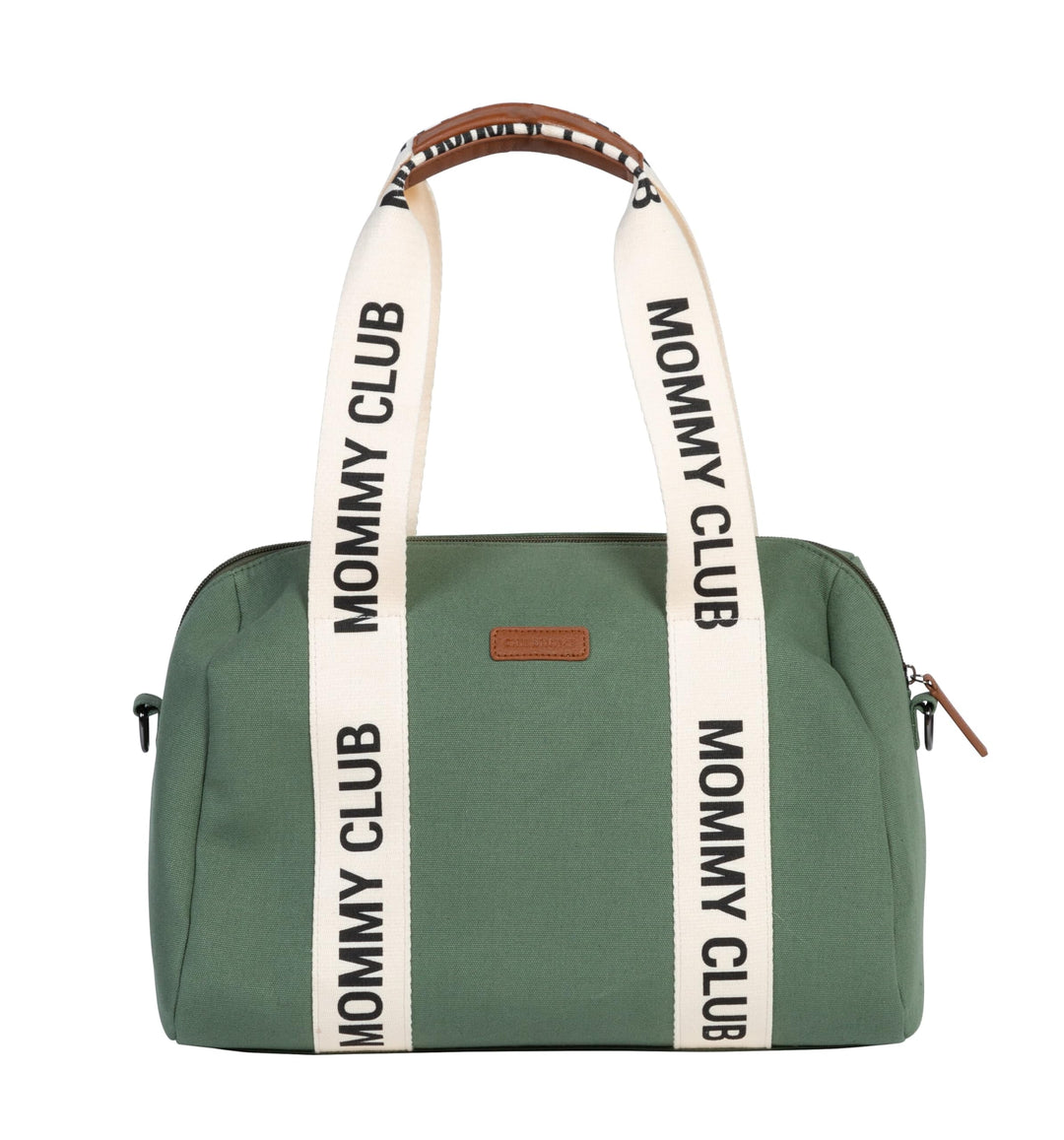 CHILDHOME, Baby Wickeltasche, Mommy Bag, Inklusive Wickelunterlage, Viele Fächer, Kinderwagenbefesti