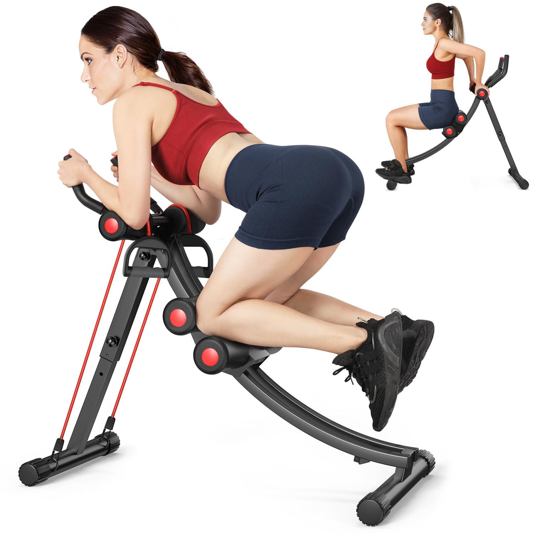 Bauchtrainer für zuhause, Verstellbarer Bauchmuskeltrainer Sportgeräte zuhause, Bauch Trainingsgerät