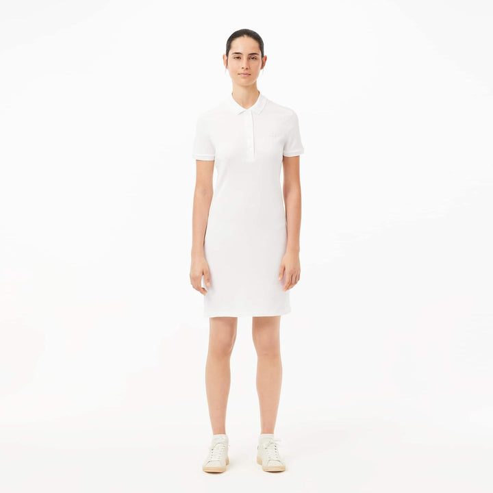 Lacoste Damen Ef5473 Dress (1er Pack) 42 Blanc, 42 Blanc