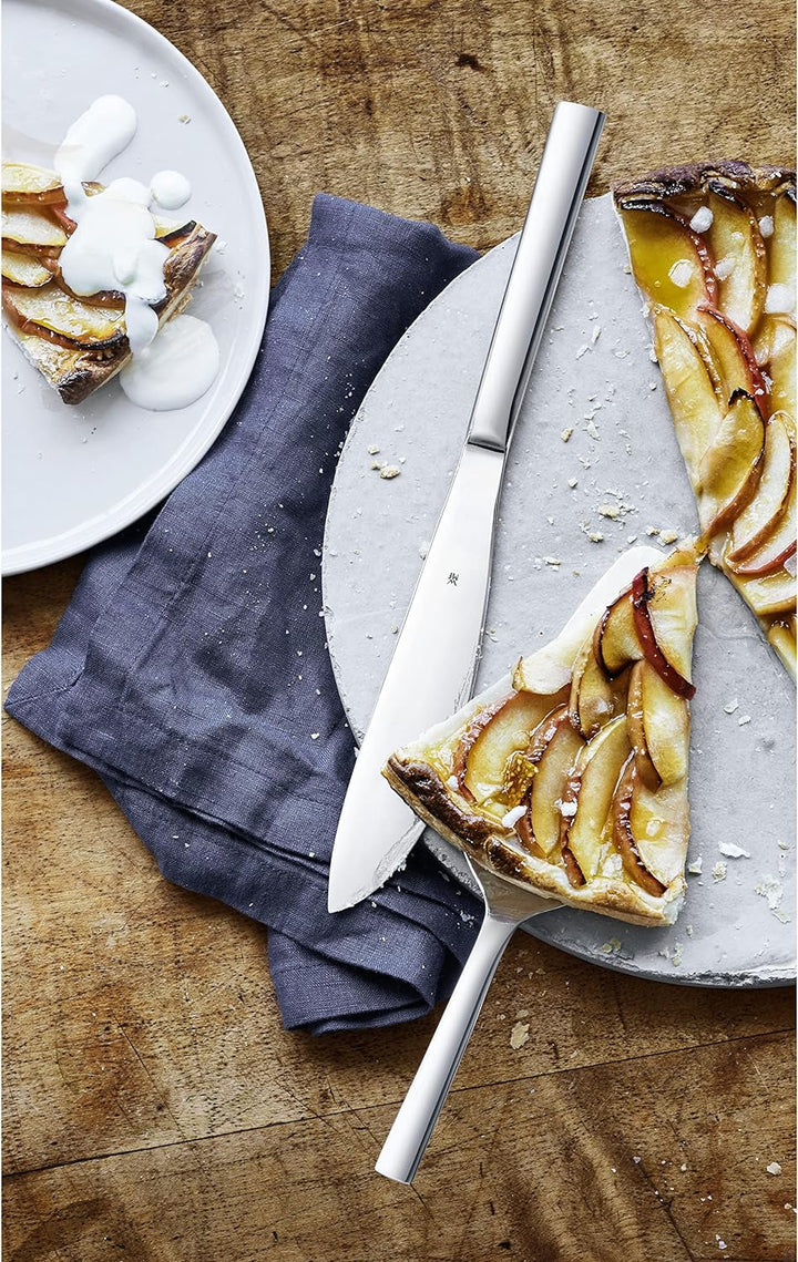 WMF Nuova Obst-/ Kuchenbesteck Set 2-teilig, Tortenmesser, Tortenheber, Cromargan Edelstahl poliert,