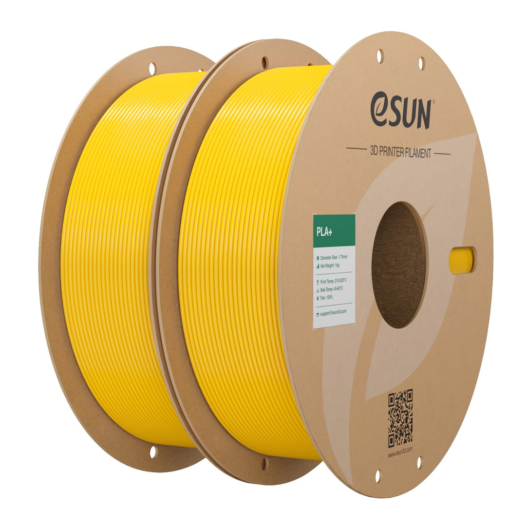 eSUN PLA+ Filament 1.75mm, 3D Drucker Filament PLA Plus, Massgenauigkeit +/- 0.03mm, 1KG pro Spule,