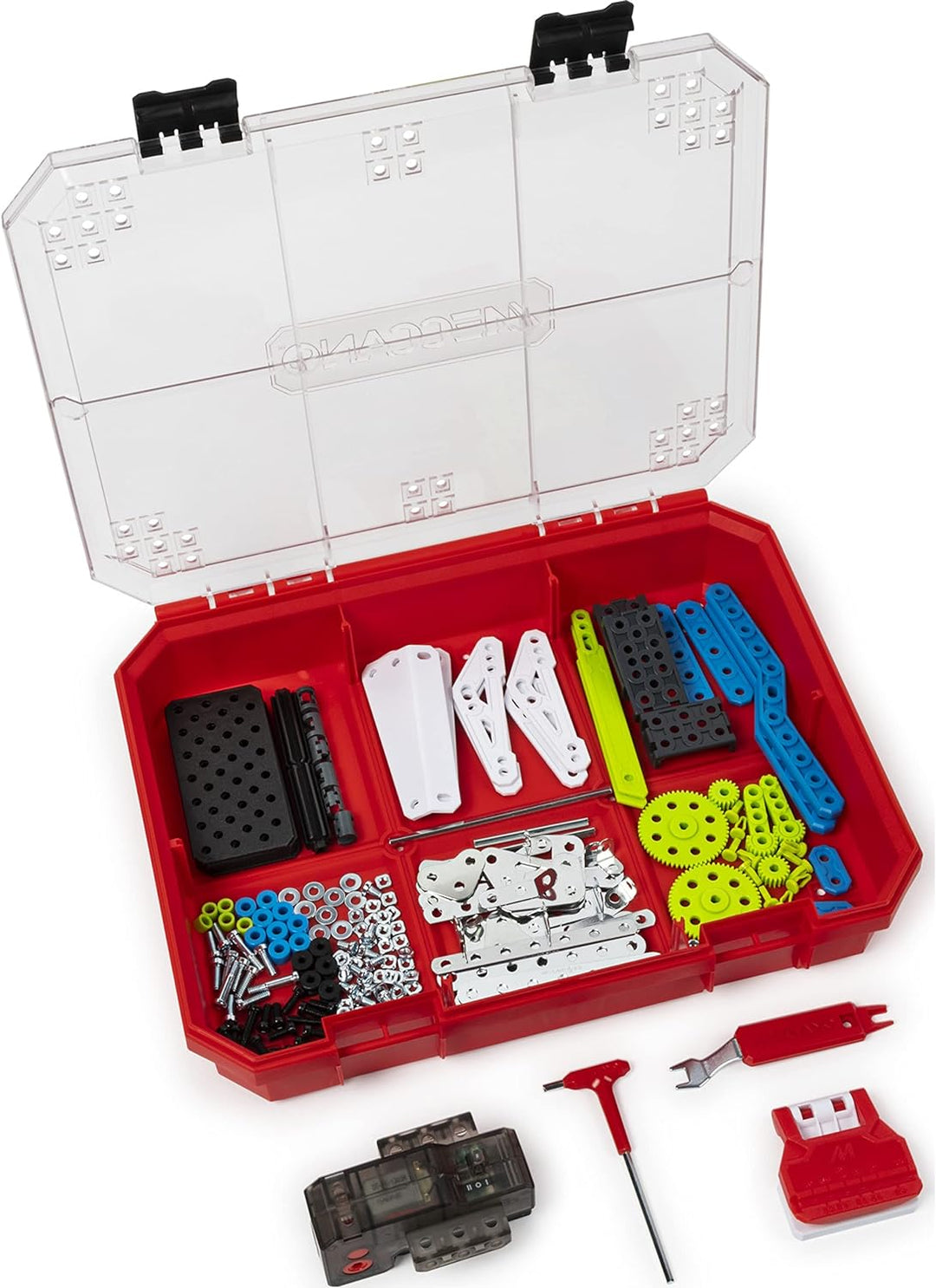 MECCANO 6047099 MEC Set5 MotrizdMovers CN UPCX GML, Mehrfarbig Motor, Motor