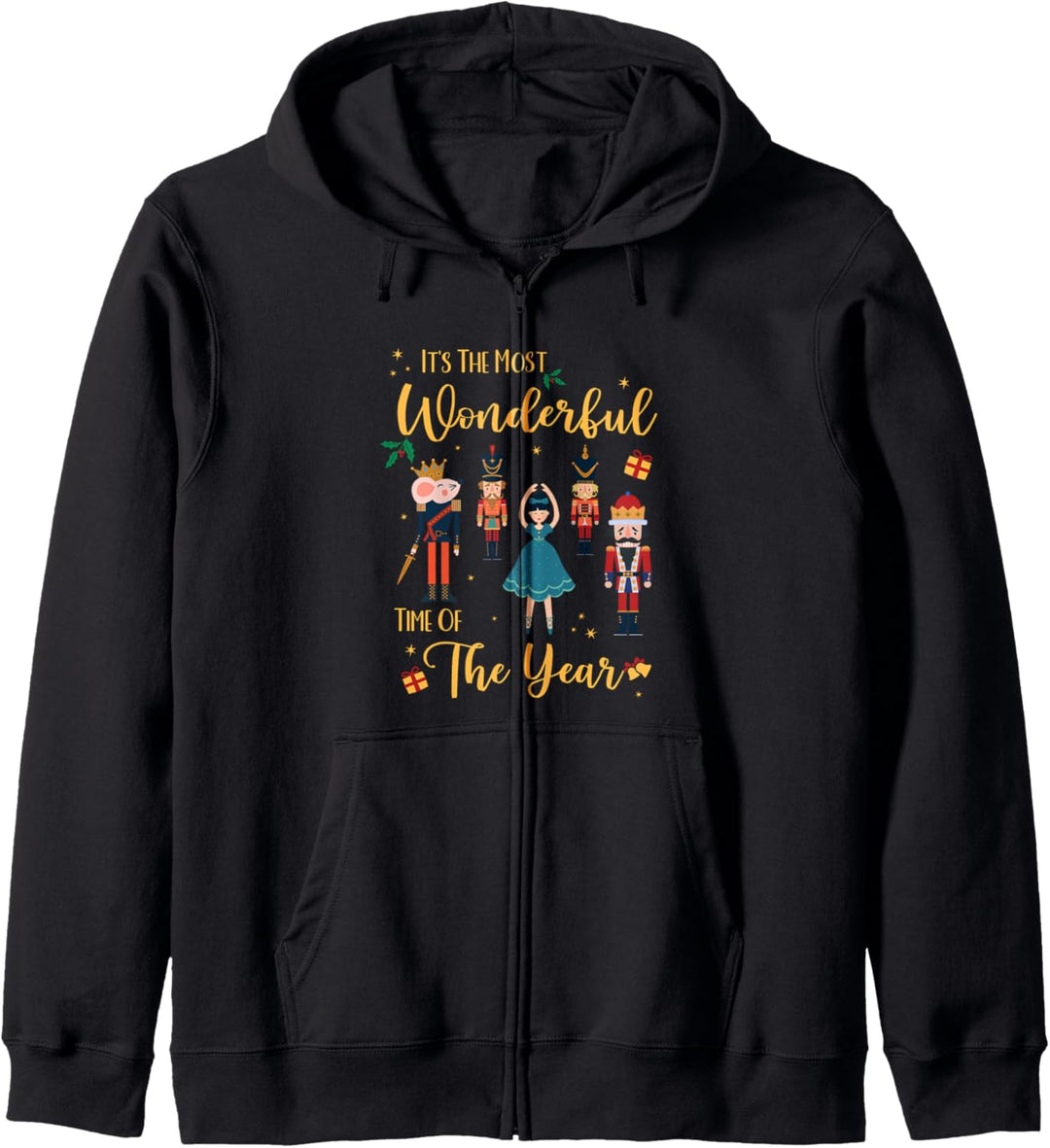 Märchen Klara Nussknacker Figur Prinz Ballett Weihnachts Kapuzenjacke