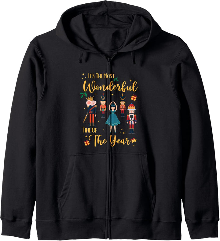 Märchen Klara Nussknacker Figur Prinz Ballett Weihnachts Kapuzenjacke