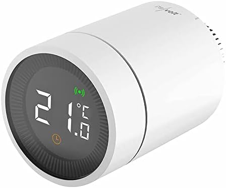 revolt Smart Thermostat: Smartes Heizkörperthermostat mit App, Sprachsteuerung & ZigBee-Gateway (Zig