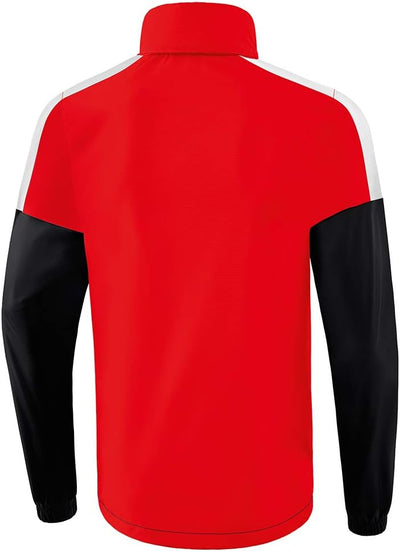 Erima Unisex Kinder Squad Allwetter Jacke 128 Rot/Schwarz/Weiss, 128 Rot/Schwarz/Weiss