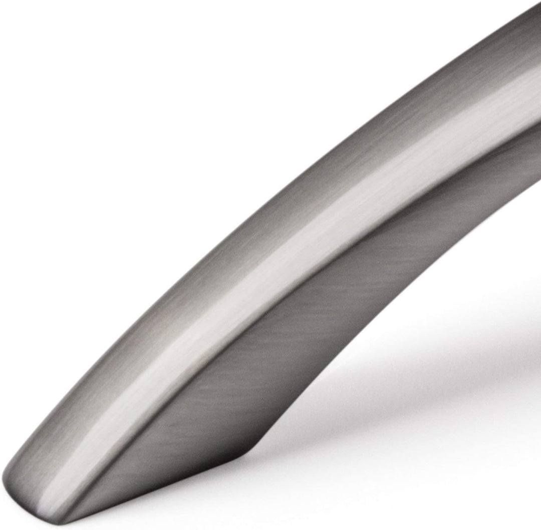 15 x SO-TECH® Möbelgriff Bügelgriff Bogengriff Deja BA 128 mm Edelstahloptik 15 x Finition acier ino