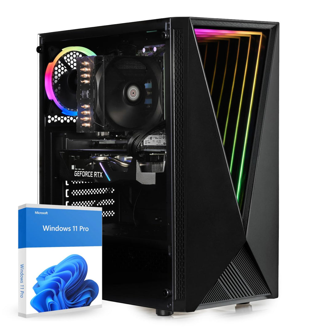 dcl24 High End Gaming PC i7 14700, RTX5070 12GB - 1000GB SSD, 32GB DDR5, RGB Gaming Computer mit 20x