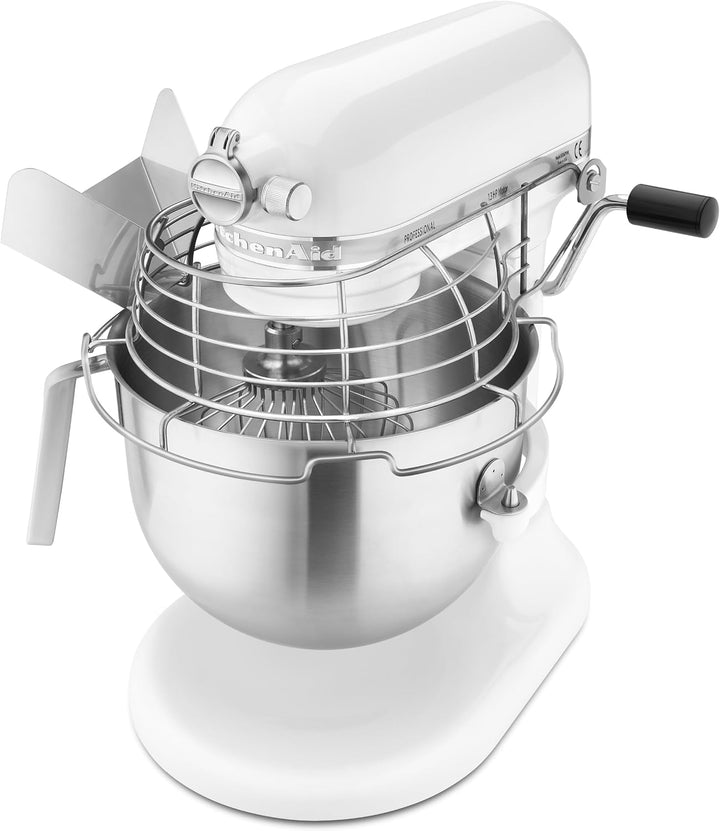 Kitchenaid 5KSM7990XEWH Küchenmaschine PROFESSIONAL Abmessung Produkt: 41,7 x 37,1 x 28,7 cm Weiss,
