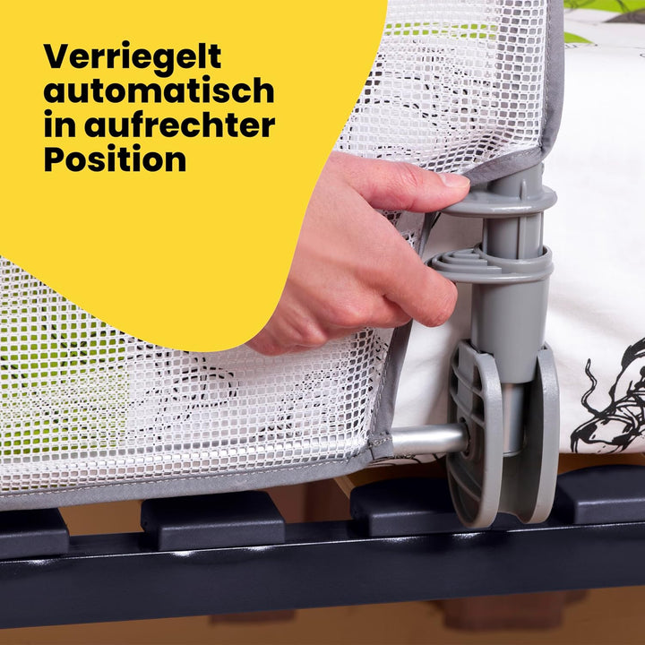 Safety 1st 90 cm Standard Bettgitter, Bettgitter für Kleinkinder, Schlafzimmerzubehör für Jungen und