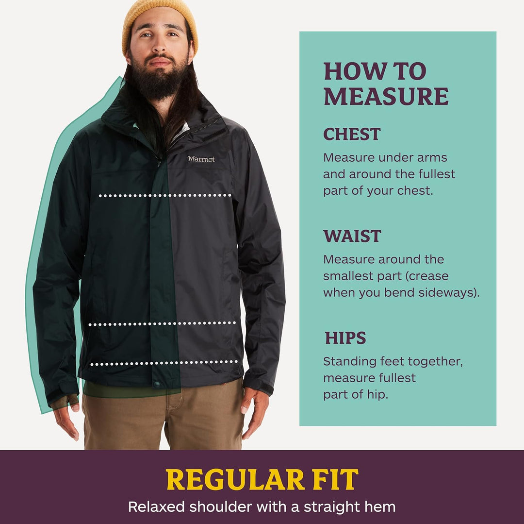 Marmot Herren Precip Eco Jacke Regenjacke Hardshelljacke Nori XXL, Nori XXL