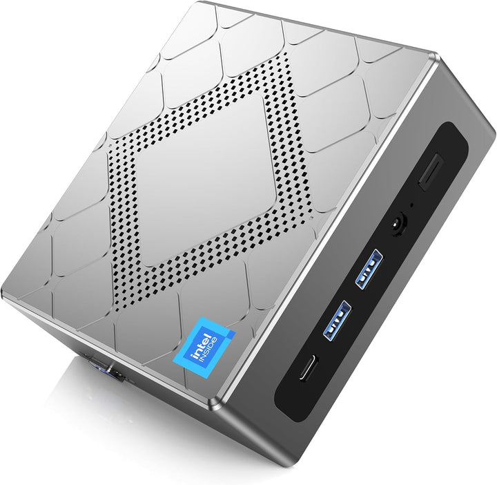 NiPoGi CK10 Mini PC Ιntel Core i5-12450H(8C/12T, bis zu 4,40 GHz), 16GB DDR4 512GB M.2 NVMe SSD Mini