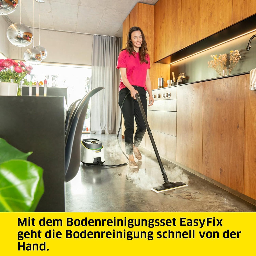 Kärcher Dampfreiniger SC 4 Deluxe Iron, Dampfdruck: 4,0 bar, Aufheizzeit: 3 min., Fläche: ca. 130 m²