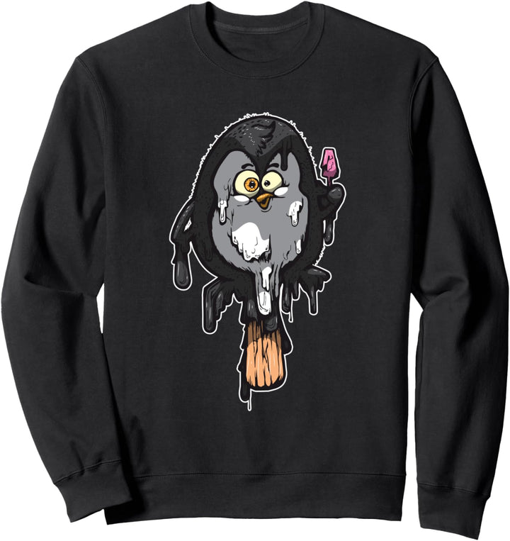 Schmelzender Pinguin Eis - Eiscremeförmige Tiere Sweatshirt