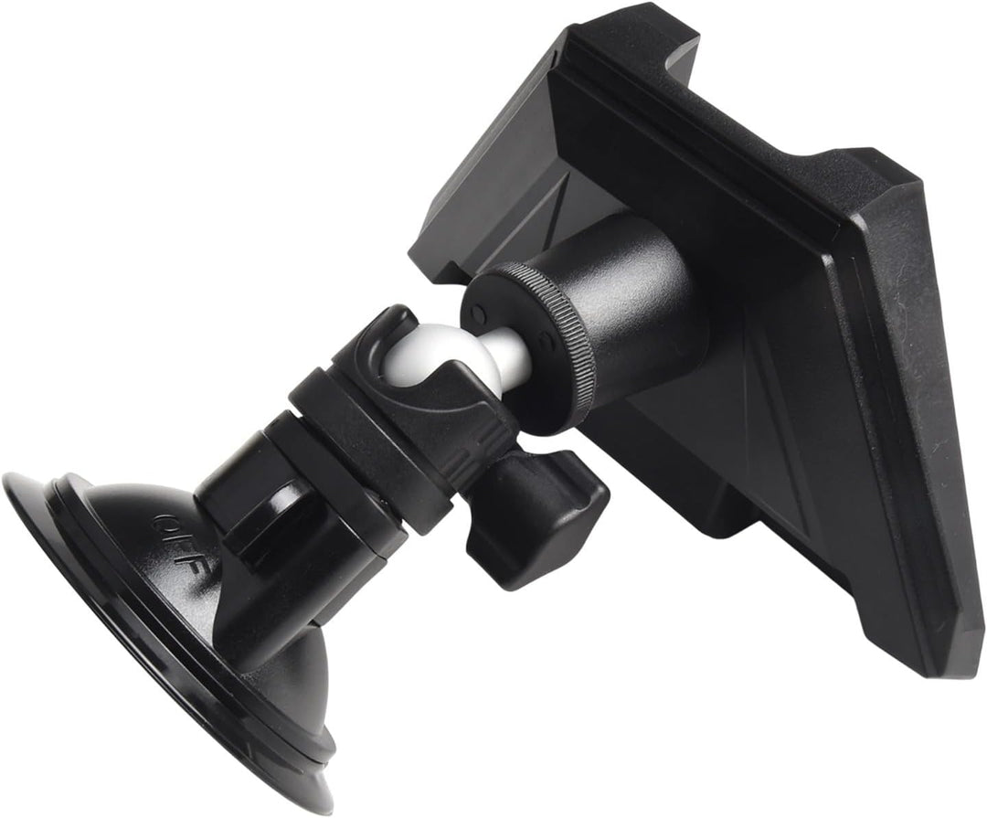 Drehbare Saugnapfhalterung mit 360° verstellbarem Kopf für Starlink Mini Smooth RV Boot, Aluminiumle