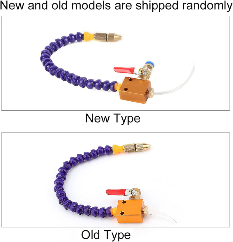 Nebel Kühlmittel Schmierspray System Metallschneiden Gravur Kühlsprüher für 8mm Luftrohr CNC Drehmas