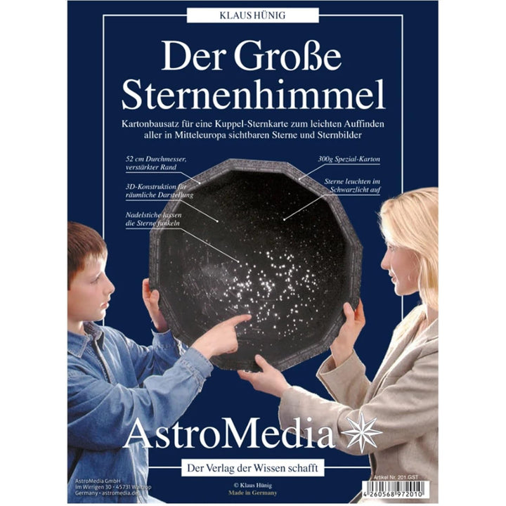 Der Grosse Sternenhimmel: Kartonbausatz für eine grosse Sternenkuppel zum leichten Auffinden aller i