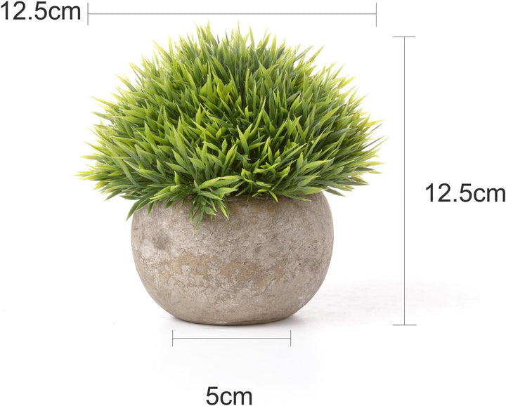 T4U Künstliche Sukkulenten im Topf, Mini-gefälschte Bunte lebensechte Blumen in Töpfen für Zuhause,