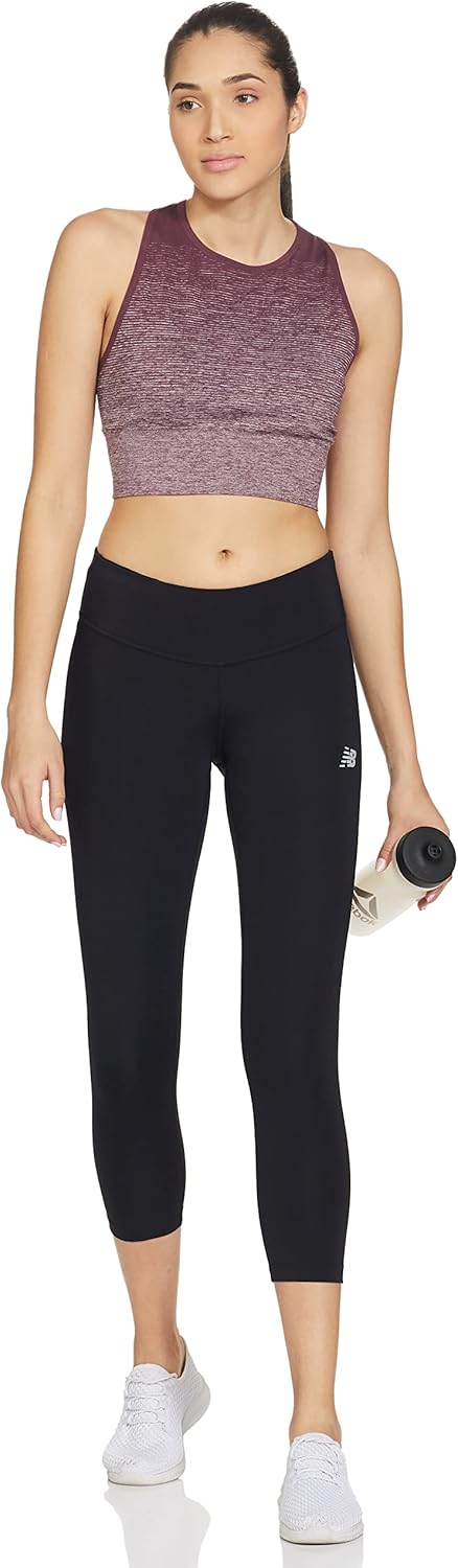New Balance Damen Pants Wp11201 XS Schwarz, XS Schwarz