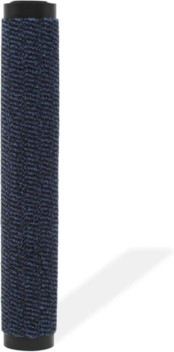 Staubschutzmatte rechteckig getuftet 80x120cm blau