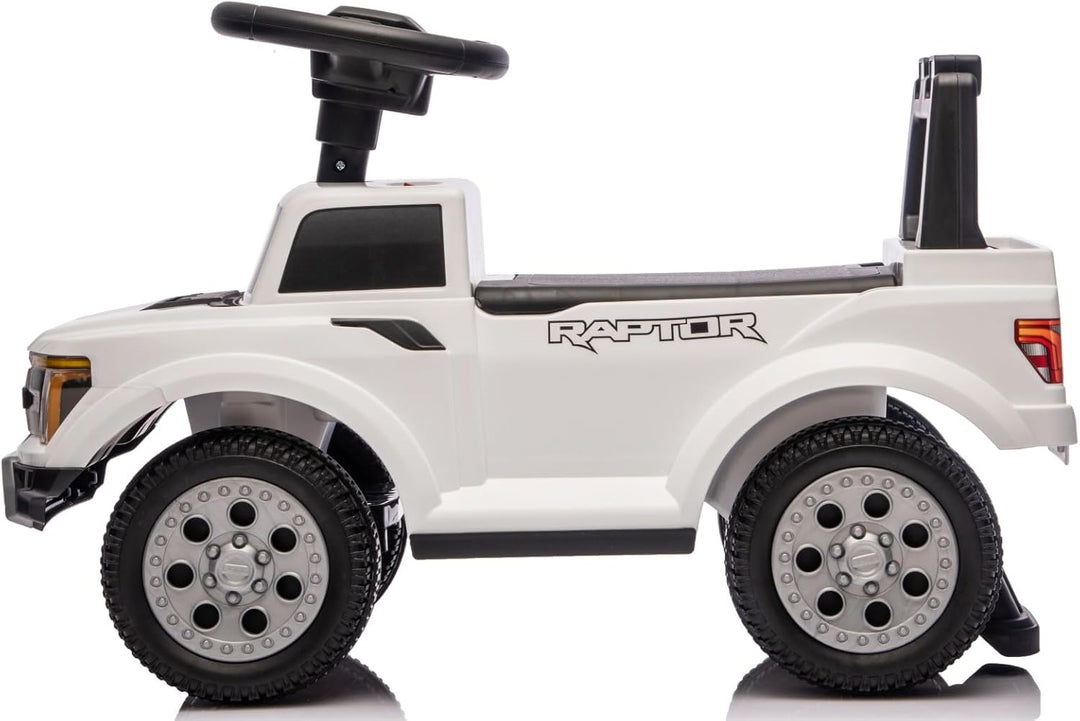 sun baby Rutschauto ab 1 Jahr – Ford Raptor – grosse Geländereifen, LED-Lichter, Sitz mit Rückenlehn