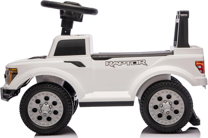 sun baby Rutschauto ab 1 Jahr – Ford Raptor – grosse Geländereifen, LED-Lichter, Sitz mit Rückenlehn