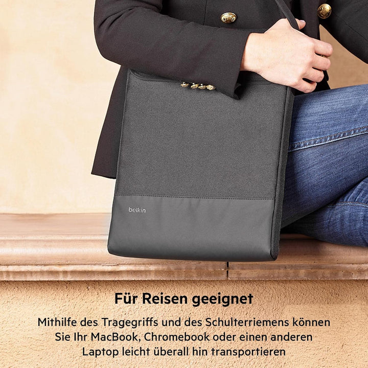 Belkin Laptop-Schutzhülle, kompatibel mit Laptops, Tablets und ChromeBooks der Grössen 14 bis 15 Zol