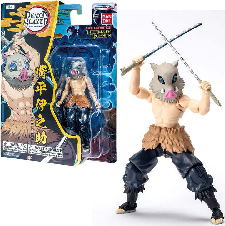 BANDAI - Ultimate Legends HD - Demon Slayer Actionfigur 12 cm - Inosuke Hashibira - Offizielle Demon