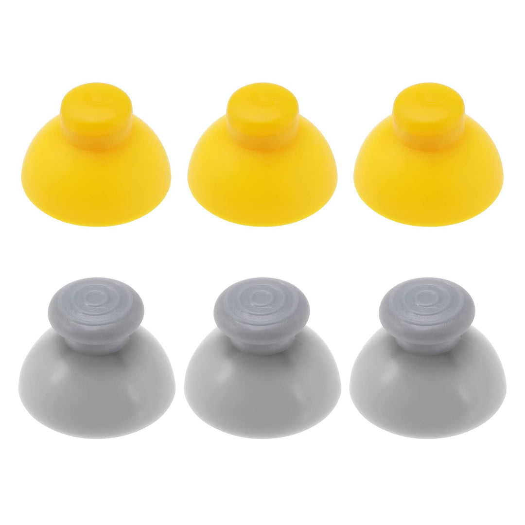 EMSea 6 Stück analoge Joystick-Kappen, Ersatz für Nintendo GameCube Controller, Zubehör für analoge