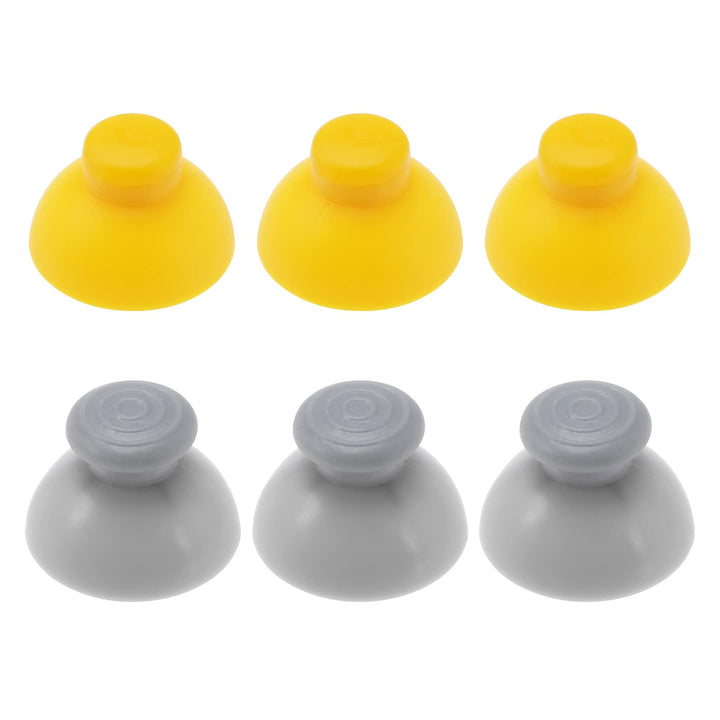 EMSea 6 Stück analoge Joystick-Kappen, Ersatz für Nintendo GameCube Controller, Zubehör für analoge