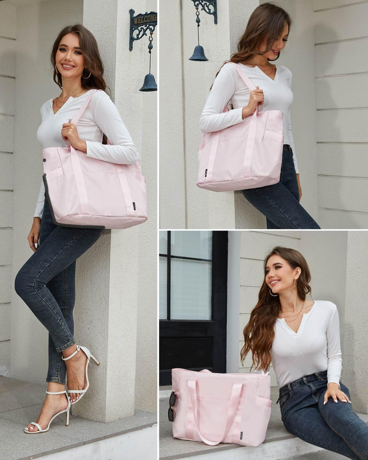 Prite Handtasche Damen Gross Tote Bag Shopper Tasche Arbeitstasche Umhängetasche Laptoptasche für Ar