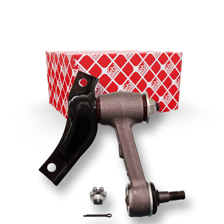 febi bilstein 41299 Lenkzwischenhebel mit Kronenmutter und Splint , 1 Stück