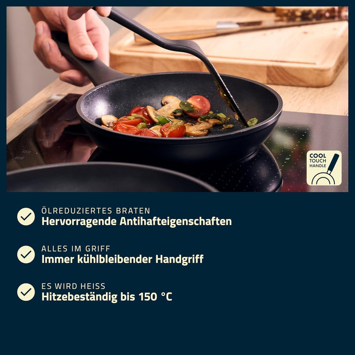 HENCKELS by ZWILLING Breeze Bratpfanne 20 cm mit Antihaft-Keramik-Beschichtung, Induktionsgeeignet,