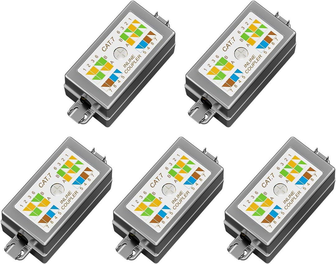 FGB LSA Verbinder Cat6 und Cat7 Geschirmt Connection Box, Verbindungsmodul, POE Kabel Verbinder, für