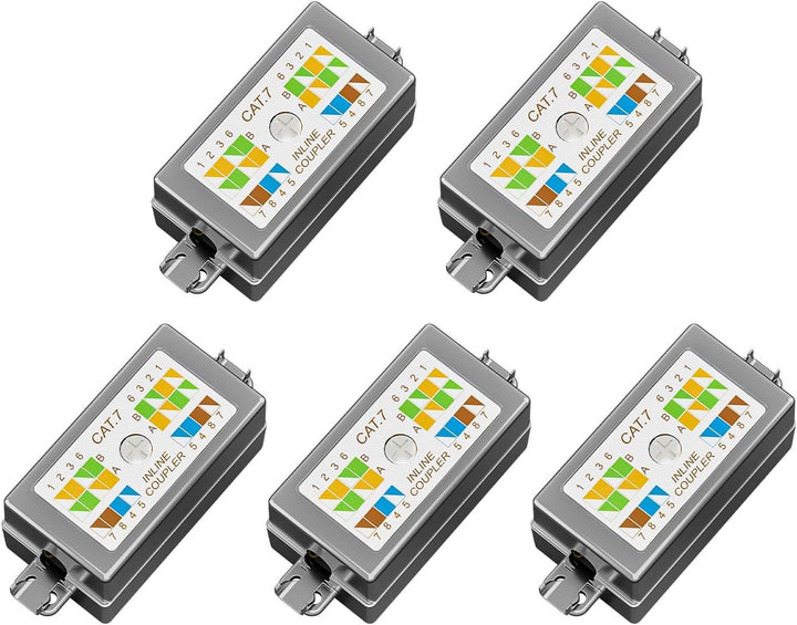 FGB LSA Verbinder Cat6 und Cat7 Geschirmt Connection Box, Verbindungsmodul, POE Kabel Verbinder, für