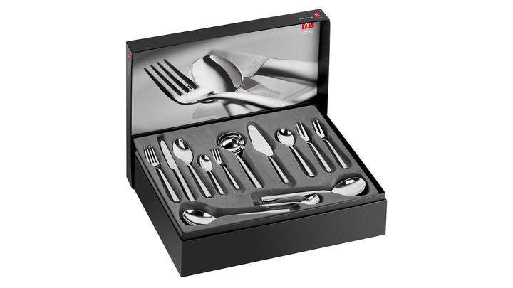 ZWILLING Senses Besteck-Set, 68-teilig, Für 12 Personen, 18/10 Edelstahl/Hochwertiger Klingenstahl,