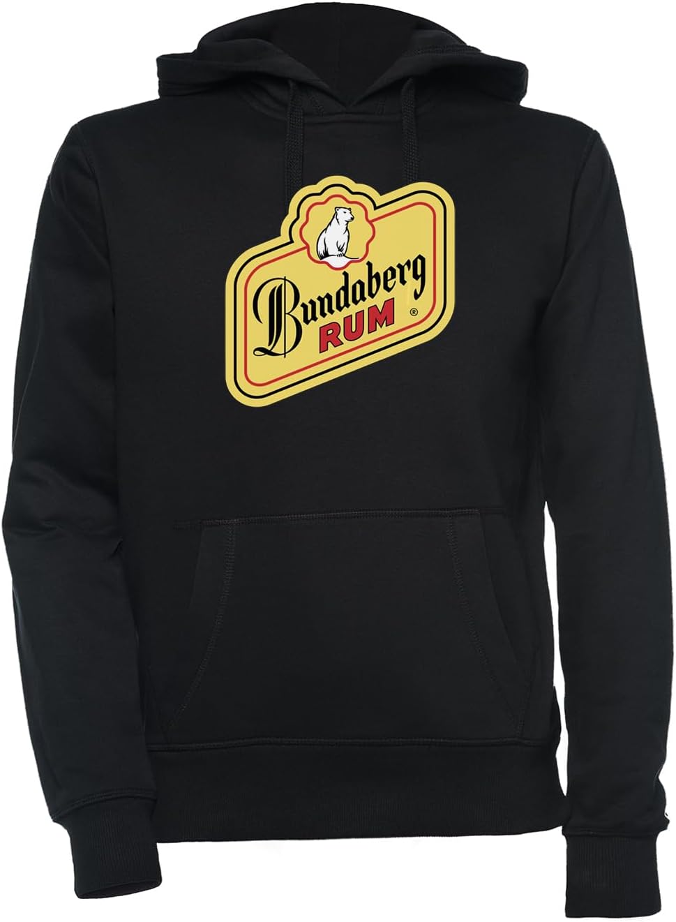 Bundaberg Rum Logo Unisex Schwarz Kapuzenpullover Herren Damen Unisex Black Hoodie Men's Women's