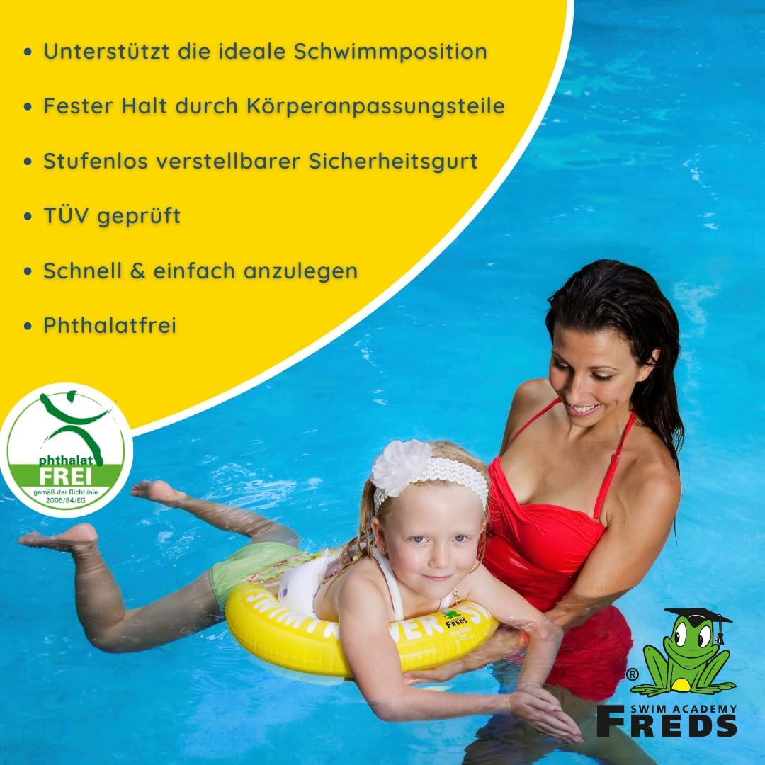 FREDS SWIM ACADEMY - Sets (STR Gelb + Pumpe), STR Gelb + Pumpe