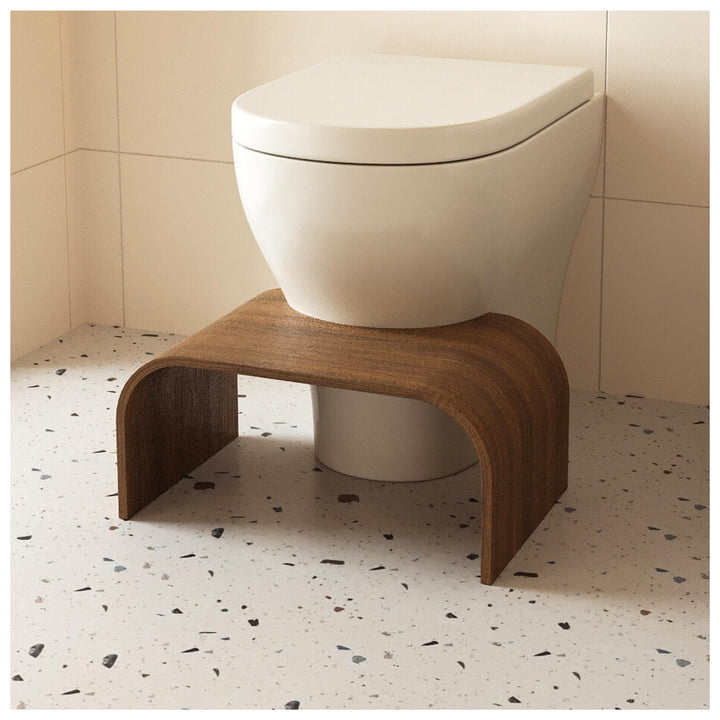 Tritthocker aus Holz, tragbarer Badezimmerhelfer, Kothocker, Trittleiter, Toilettentreppe, Einzelfus