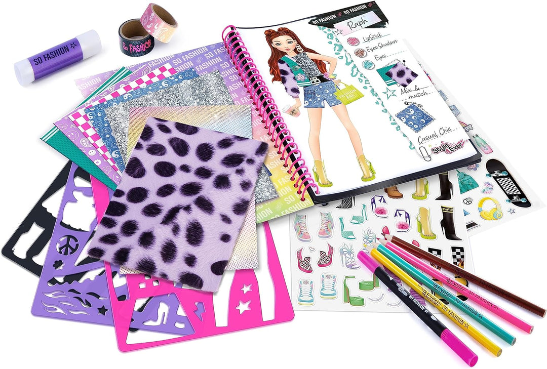 Canal Toys OFG 285 Style for Ever Designer-Fashion Portfolio 285-Canal Toys, Mehrfarbig