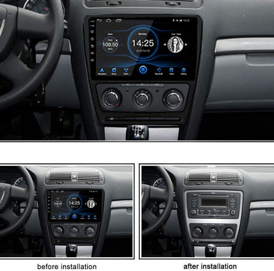 EZoneTronics Android 10 für Skoda Octavia 2009-2013 Autoradio Stereo Head Unit 10-Zoll-Touchscreen G
