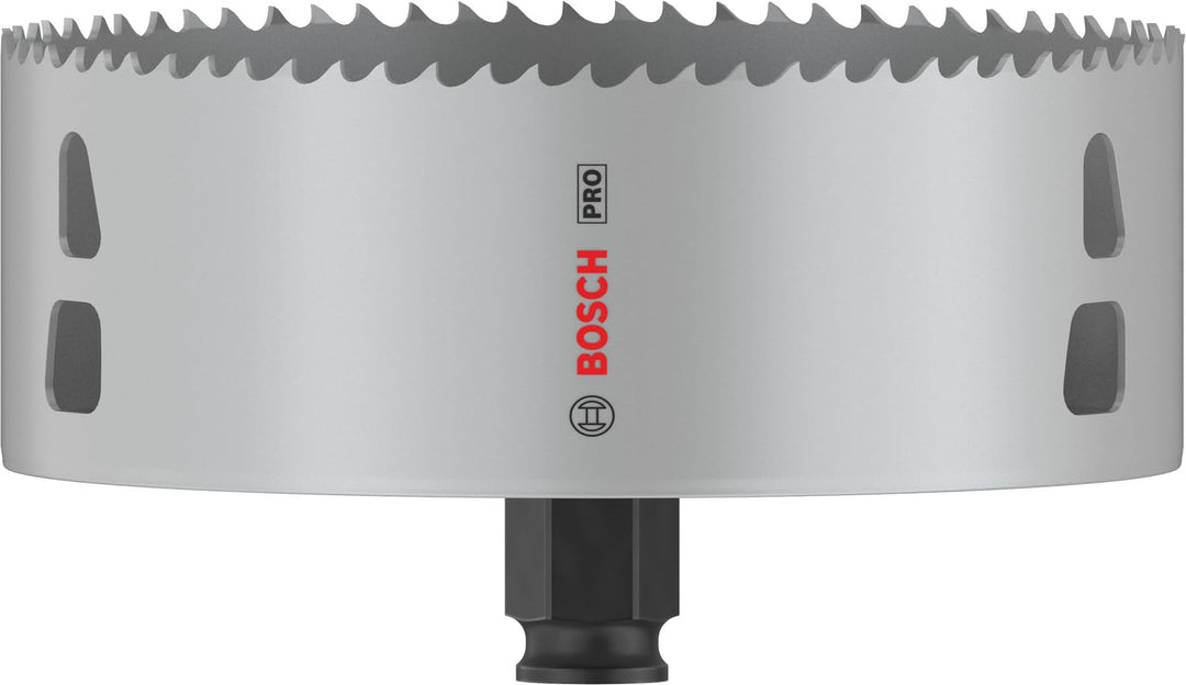 Bosch 1x PRO Multi Material Power Change Plus Lochsäge (für Weichholz, Trockenbauwand, Ø 133 mm, Pro