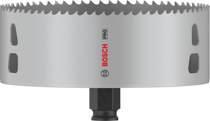 Bosch 1x PRO Multi Material Power Change Plus Lochsäge (für Weichholz, Trockenbauwand, Ø 133 mm, Pro